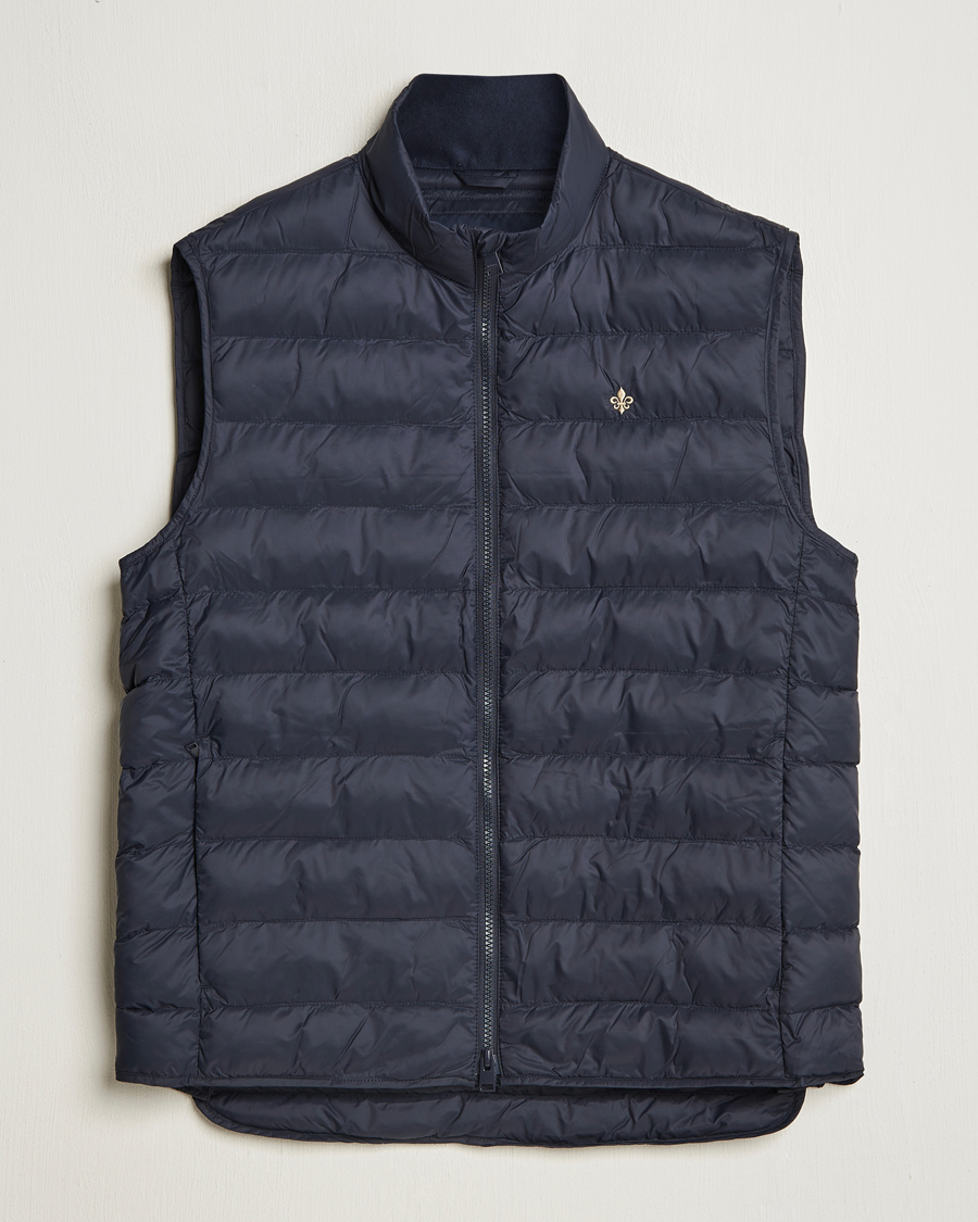 Uomini | Giacche | Morris | Norfolk Liner Vest Navy