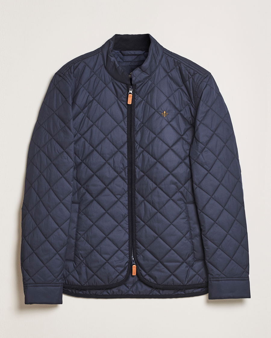 Uomini | Giacche | Morris | Teddy Quilted Jacket Navy