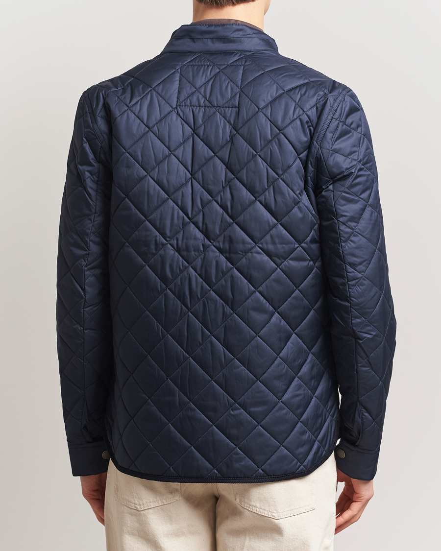 Uomini | Giacche | Morris | Teddy Quilted Jacket Navy