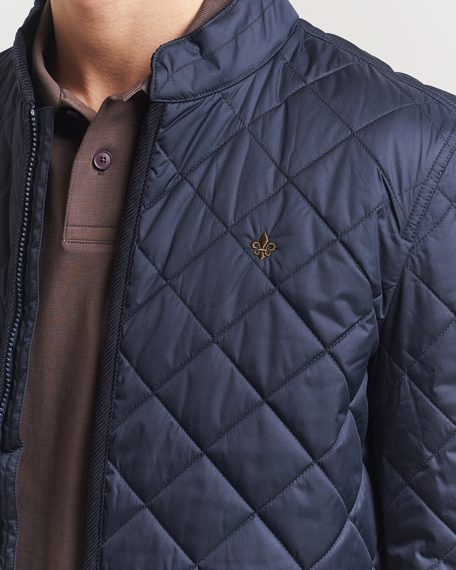 Uomini | Giacche | Morris | Teddy Quilted Jacket Navy