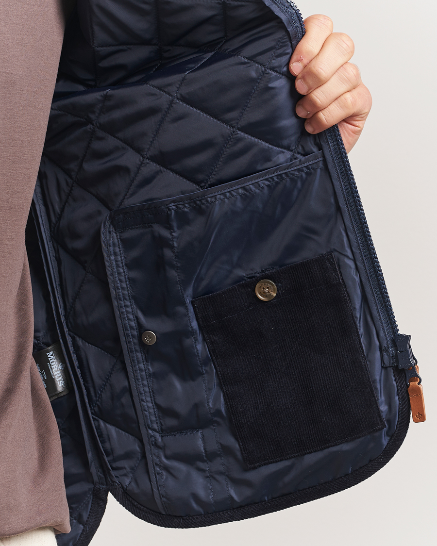 Uomini | Giacche | Morris | Teddy Quilted Jacket Navy