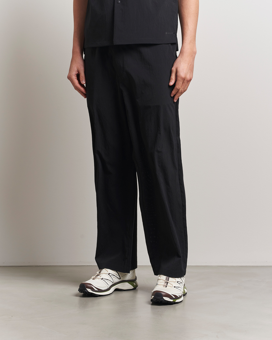 Uomini | Pantaloni | Snow Peak | Quick Dry Active Pants Black