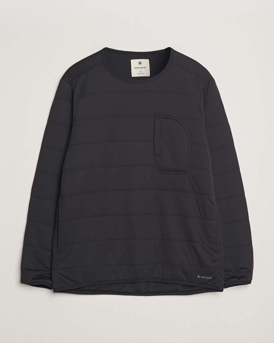 Uomini | Maglieria | Snow Peak | Flexible Insulated Pullover Black