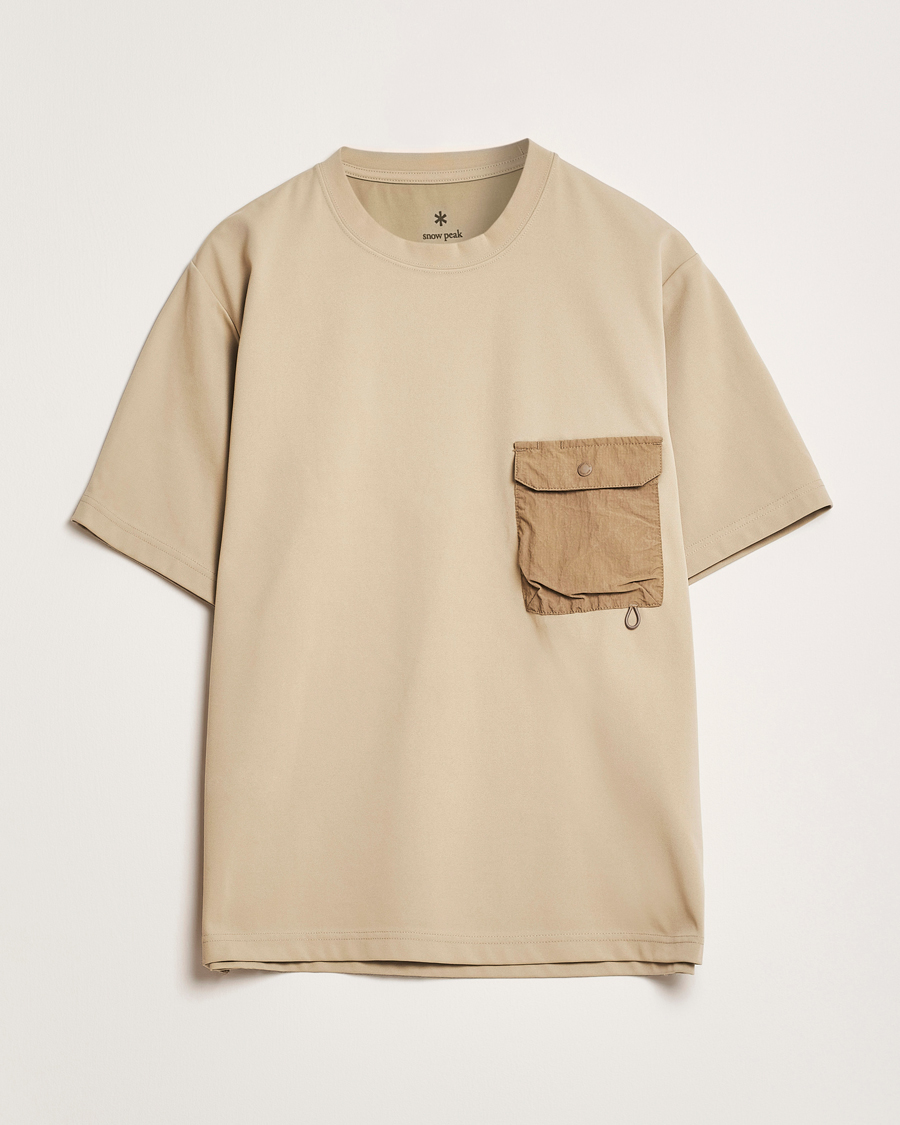 Uomini | T-shirt | Snow Peak | Insect Shield T-Shirt Beige