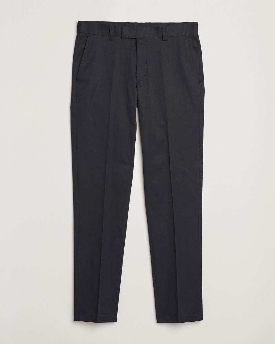 Uomini | Pantaloni | Tiger of Sweden | Tenuta Cotton Chinos Black