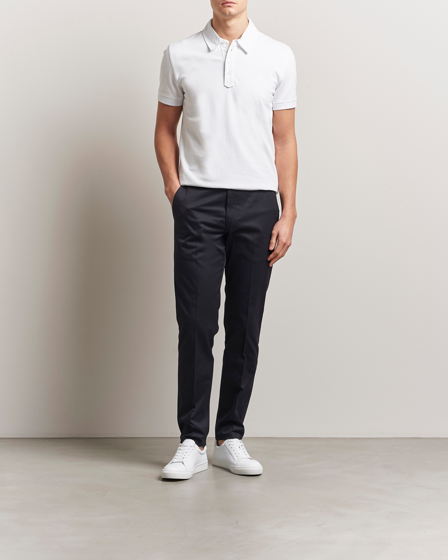 Uomini | Pantaloni | Tiger of Sweden | Tenuta Cotton Chinos Light Ink