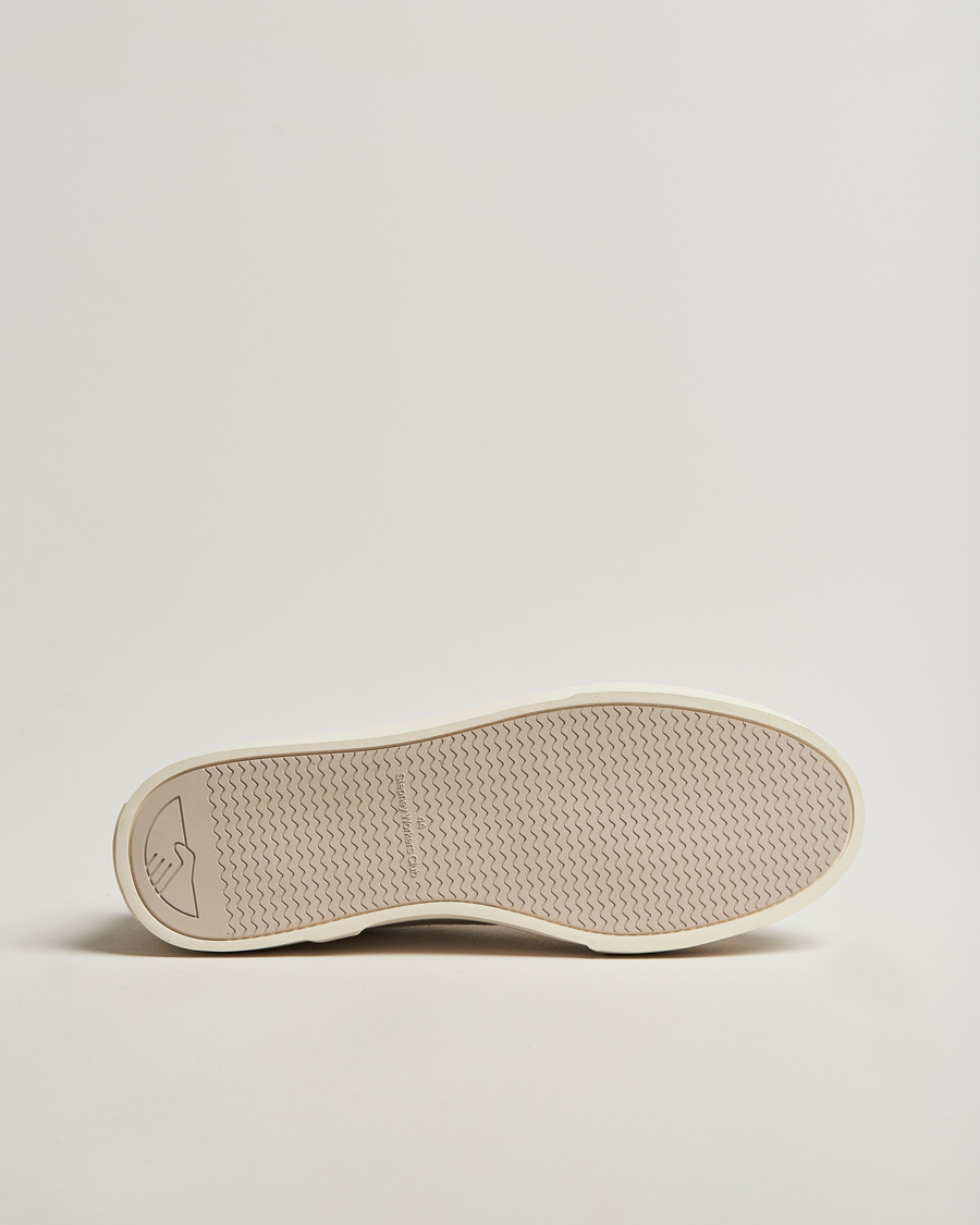 Uomini | Sneakers | Stepney Workers Club | Dellow S-Strike Cupsole Canvas Sneaker Ecru/White