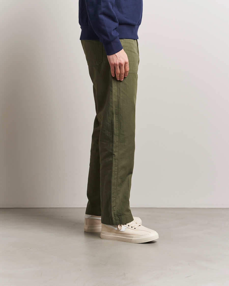 Uomini | Sneakers | Stepney Workers Club | Dellow S-Strike Cupsole Canvas Sneaker Ecru/White