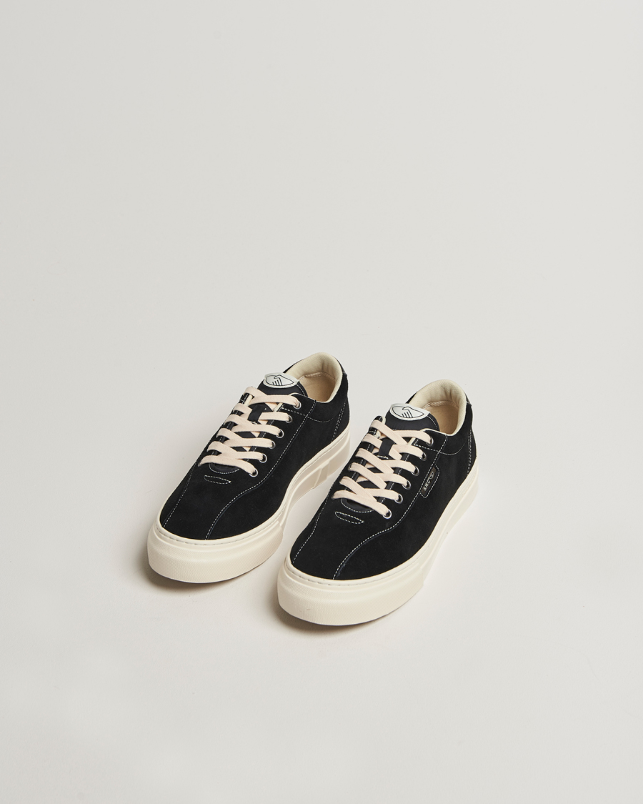 Uomini | Sneakers | Stepney Workers Club | Dellow 02 Cupsole Suede Sneaker Black