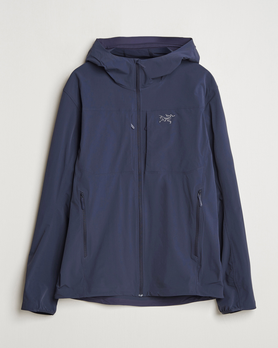 Uomini | Giacche | Arc'teryx | Gamma Lightweight Softshell Hooded Jacket Black Sapphire