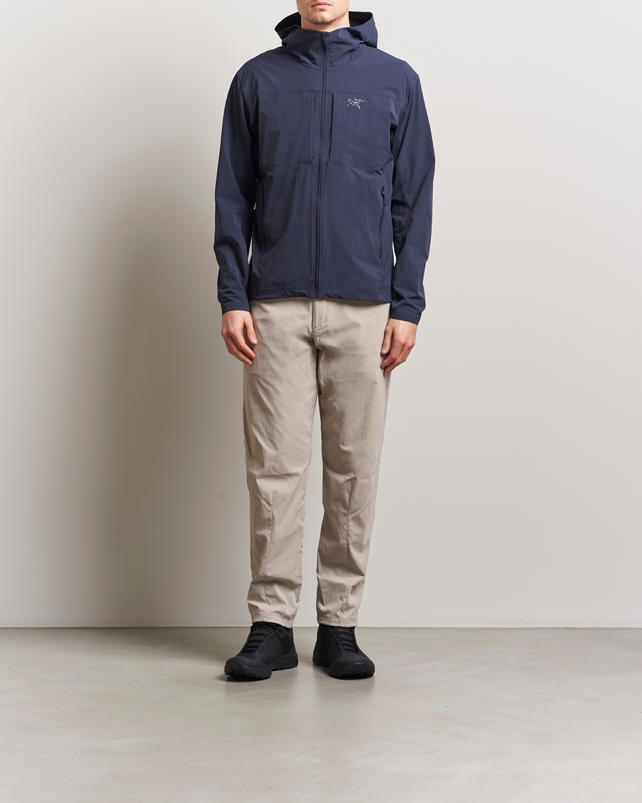 Uomini | Giacche | Arc'teryx | Gamma Lightweight Softshell Hooded Jacket Black Sapphire