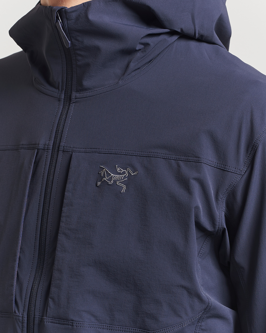 Uomini | Giacche | Arc'teryx | Gamma Lightweight Softshell Hooded Jacket Black Sapphire
