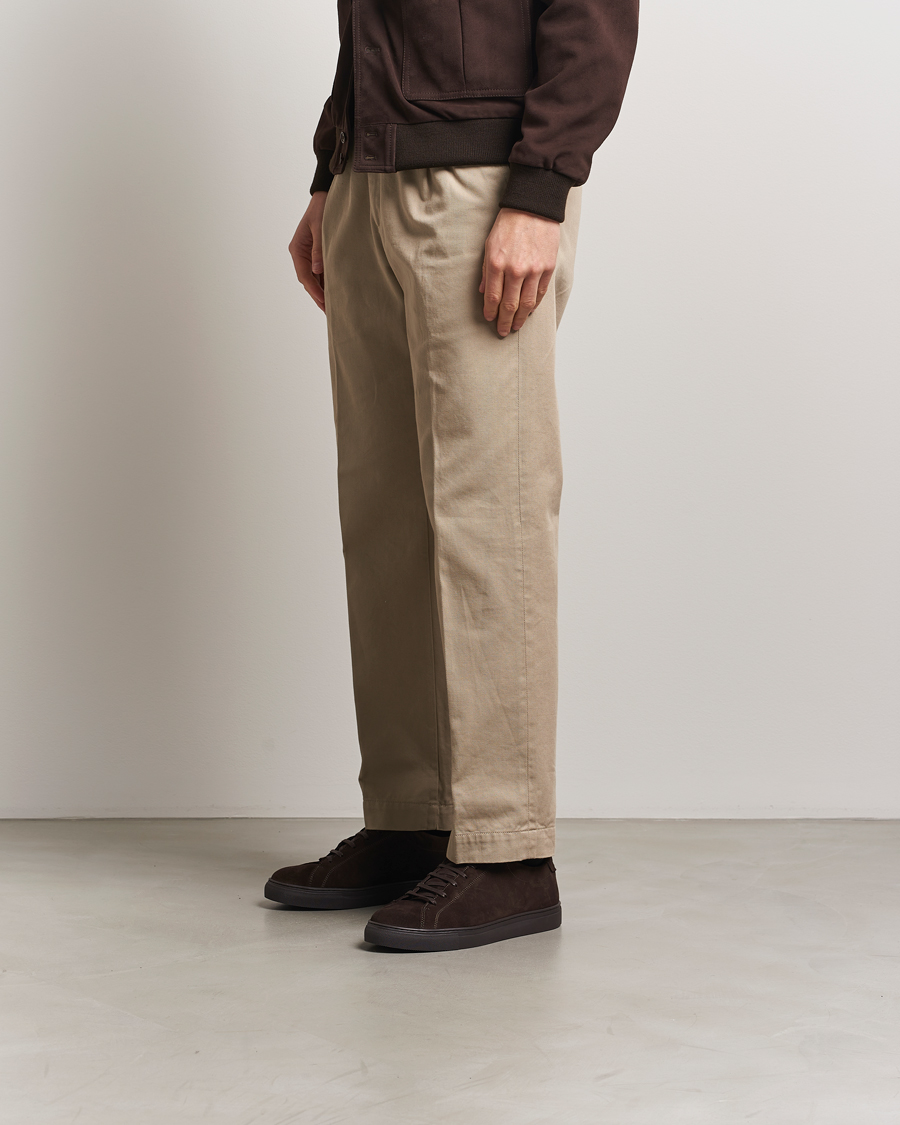 Uomini | Sneakers | Myrqvist | Oaxen Monochrome II Sneaker Dark Brown Suede