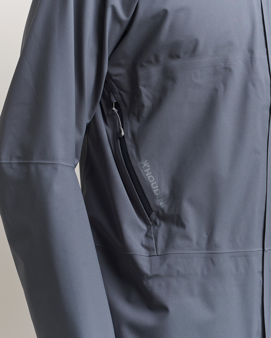 Uomini | Giacche | Houdini | BFF Waterproof Shell Jacket Thunder Grey