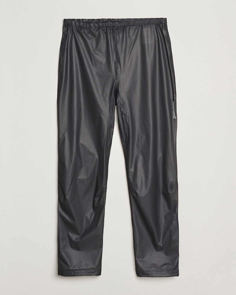 Uomini | Pantaloni | Houdini | The Orange Waterproof Pants True Black