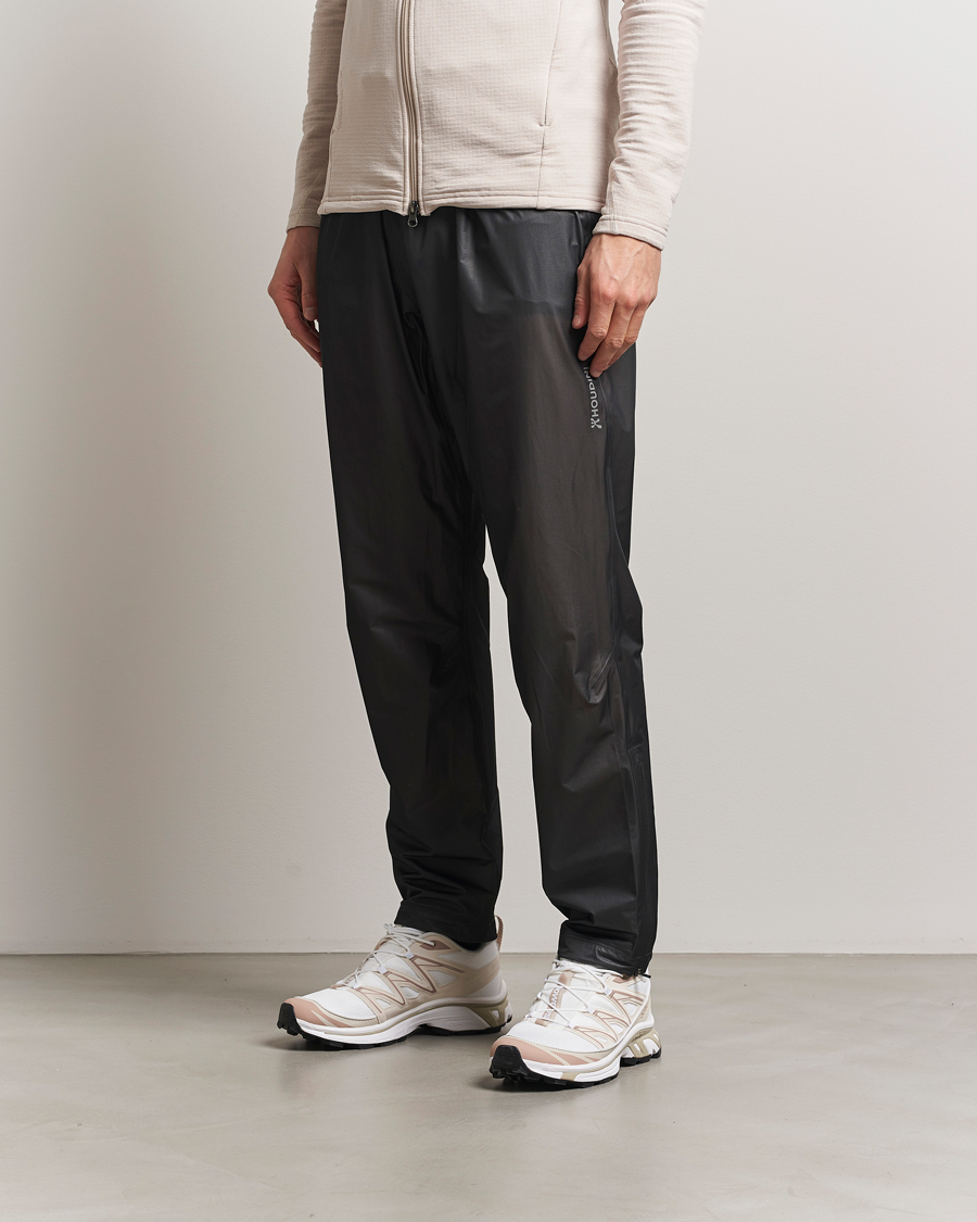 Uomini | Pantaloni | Houdini | The Orange Waterproof Pants True Black