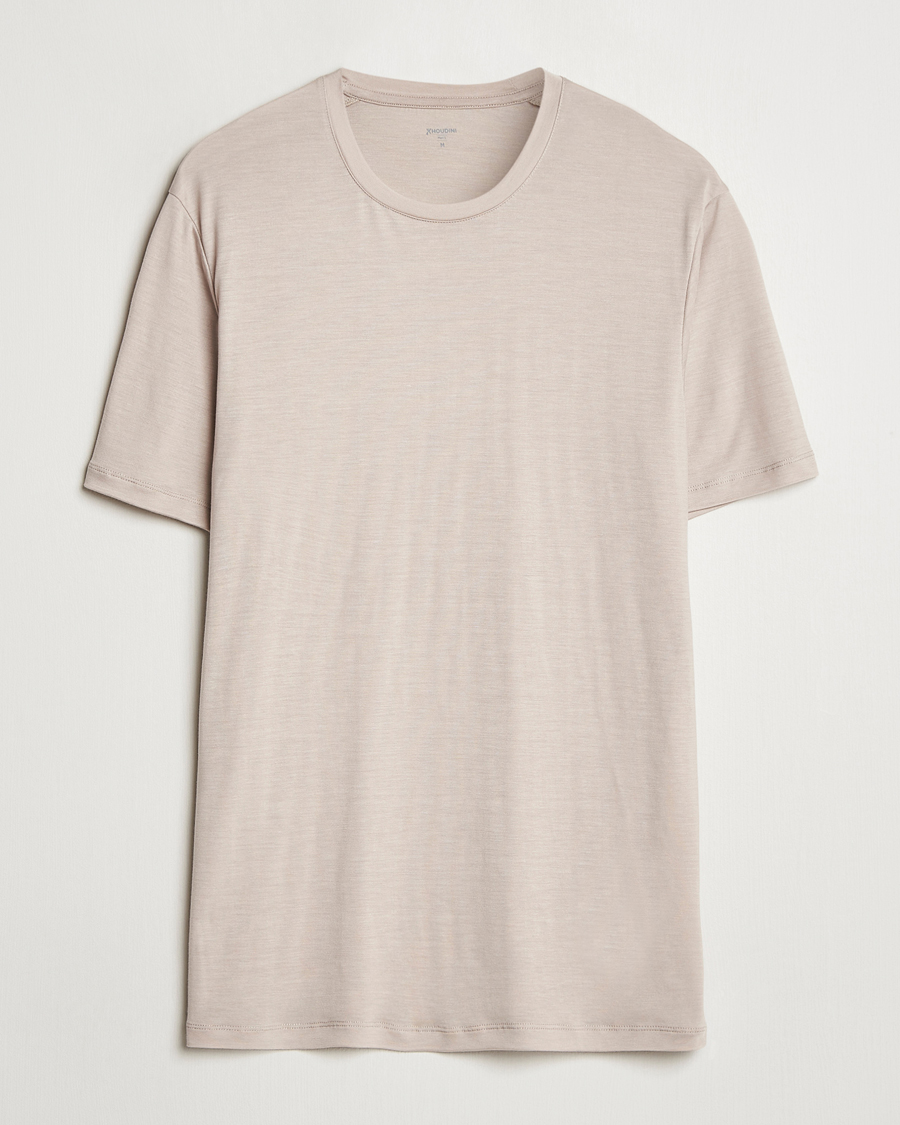Uomini | T-shirt | Houdini | Tree Tencel T-Shirt Sandstorm