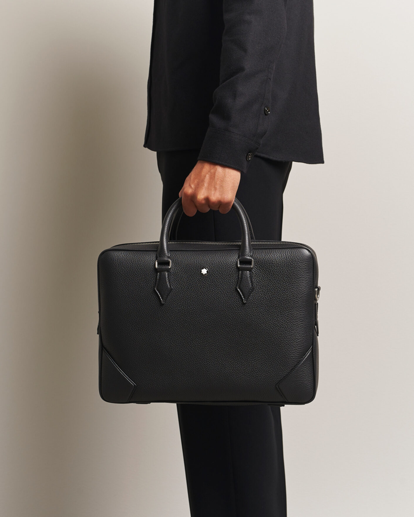 Uomini | Montblanc Soft Grain Document Case Black | Montblanc | Soft Grain Document Case Black