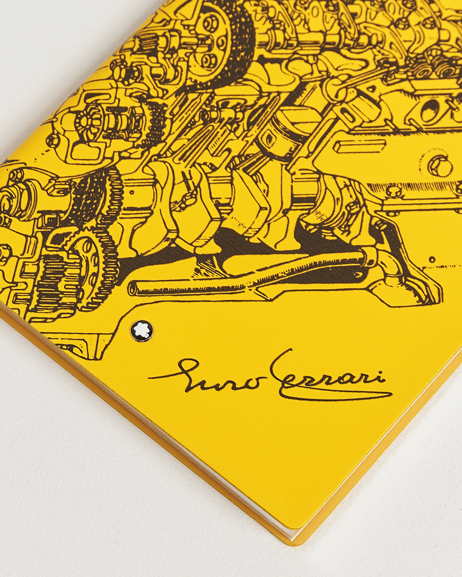 Uomini | Quaderni | Montblanc | Notebook #146 Enzo Ferrari Modena Giallo