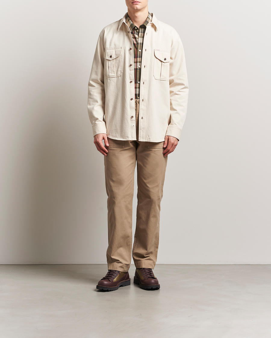 Uomini | Pantaloni | Filson | Field Supply Pants Grey Khaki