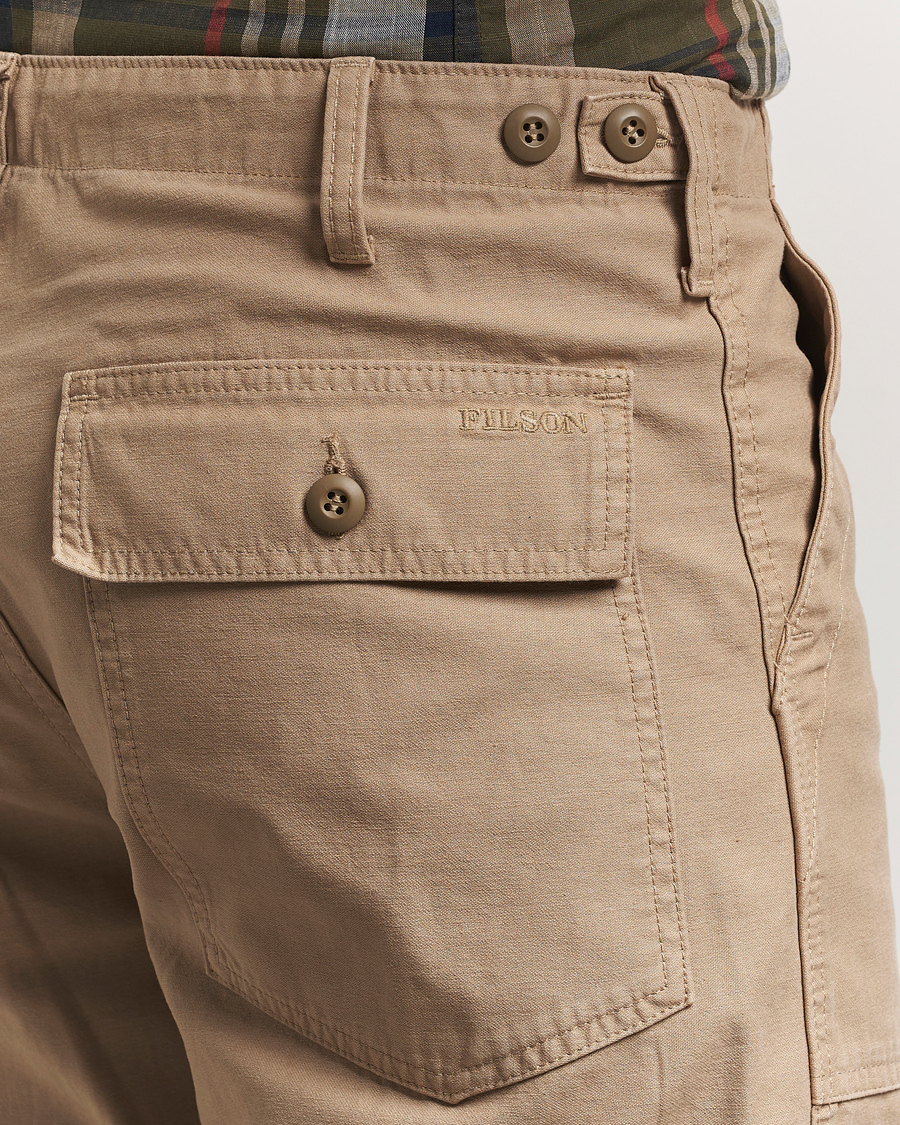Uomini | Pantaloni | Filson | Field Supply Pants Grey Khaki