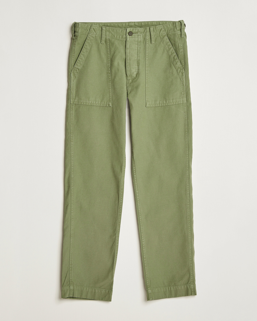 Uomini | Pantaloni | Filson | Field Supply Pants Washed Green