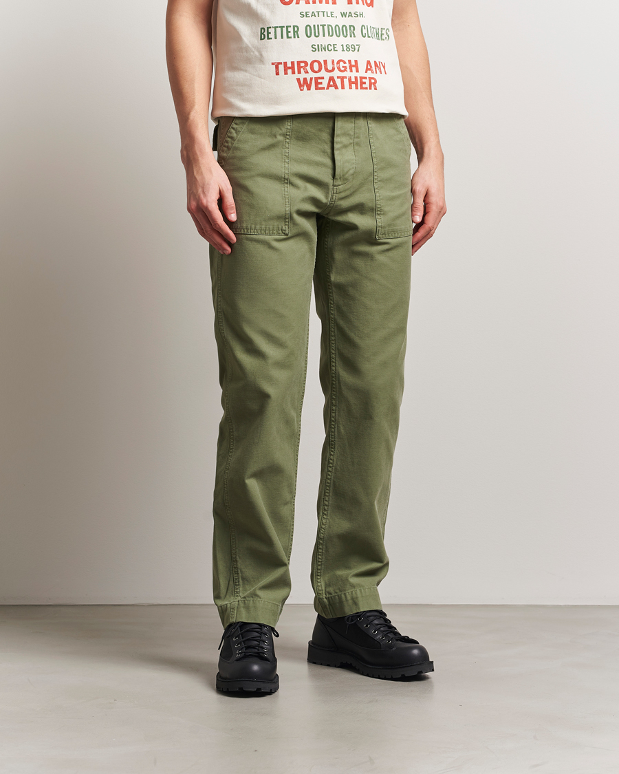 Uomini | Pantaloni | Filson | Field Supply Pants Washed Green