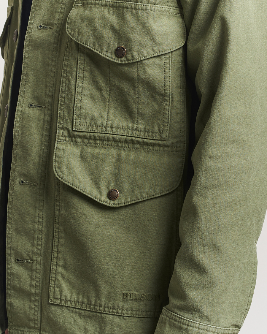 Uomini | Giacche | Filson | Reverse Sateen Field Cruiser Washed Green