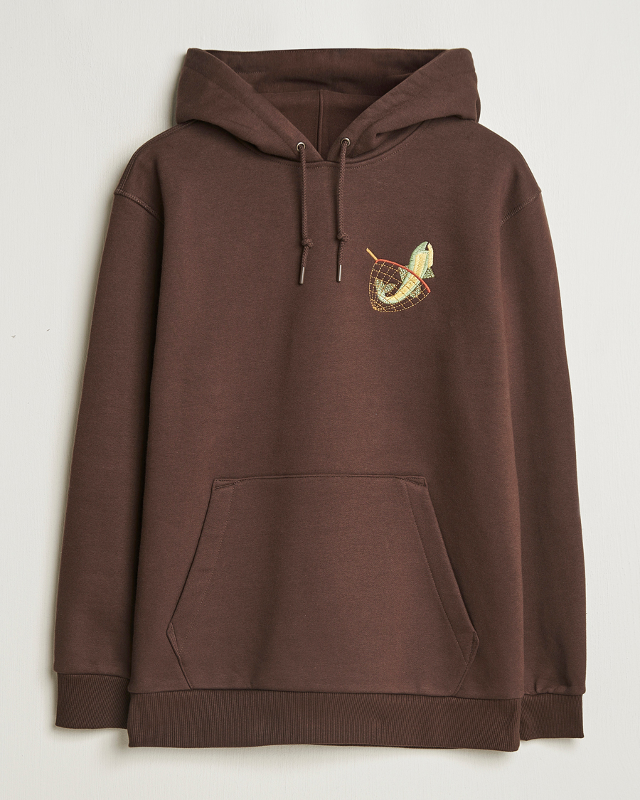 Uomini | Maglieria | Filson | Prospector Hoodie Dark Brown