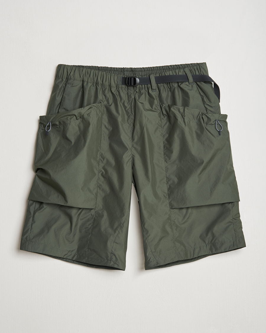 Uomini | Pantaloncini | Goldwin | Rip-Stop Cargo Shorts Dark Olive