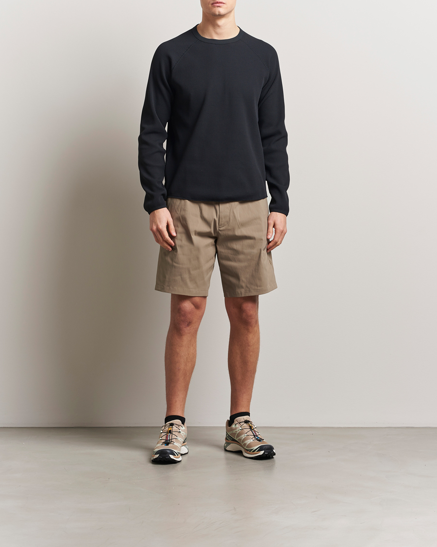 Uomini | T-shirt | Goldwin | WF Light L/S T-Shirt Black