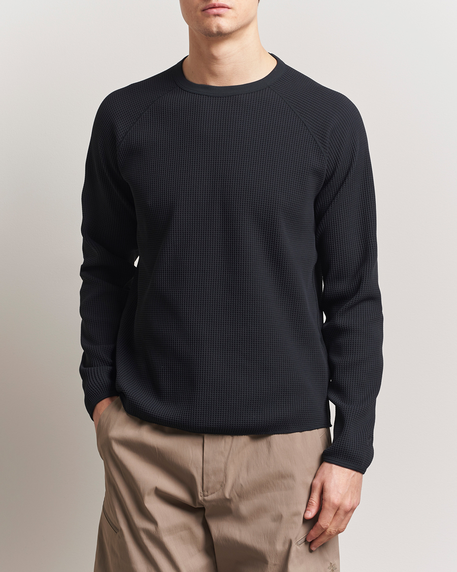 Uomini | T-shirt | Goldwin | WF Light L/S T-Shirt Black