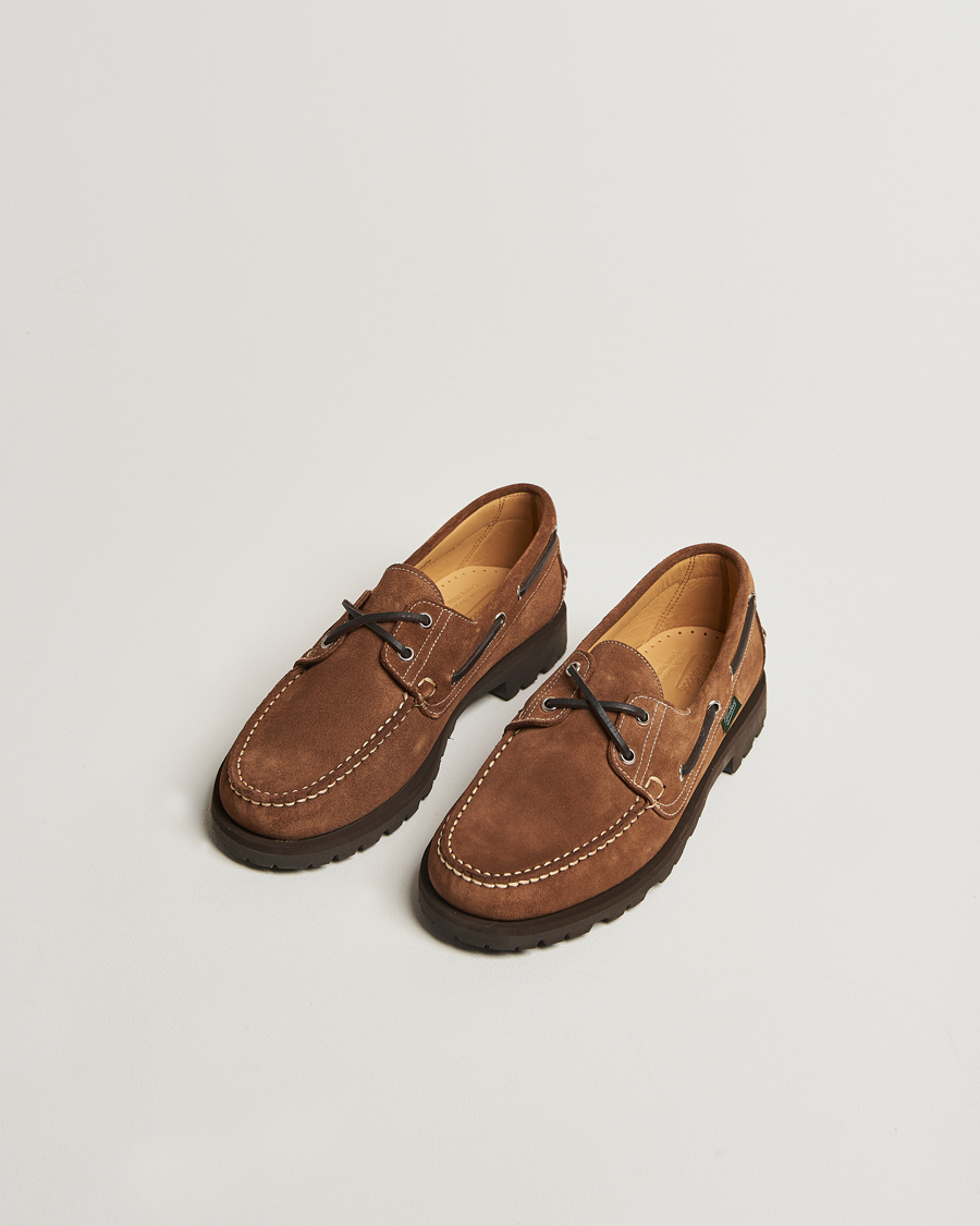 Uomini | Scarpe da barca | Paraboot | Malo Moccasin Cognac Suede