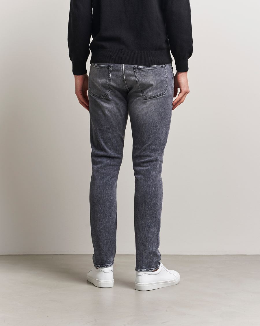 Uomini | Jeans | Tiger of Sweden | Pistolero Stretch Cotton Jeans Washed Black
