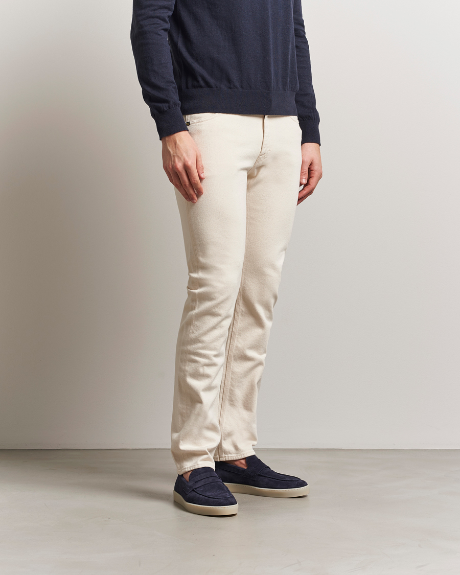 Uomini | Jeans | Tiger of Sweden | Des Jeans Ecru