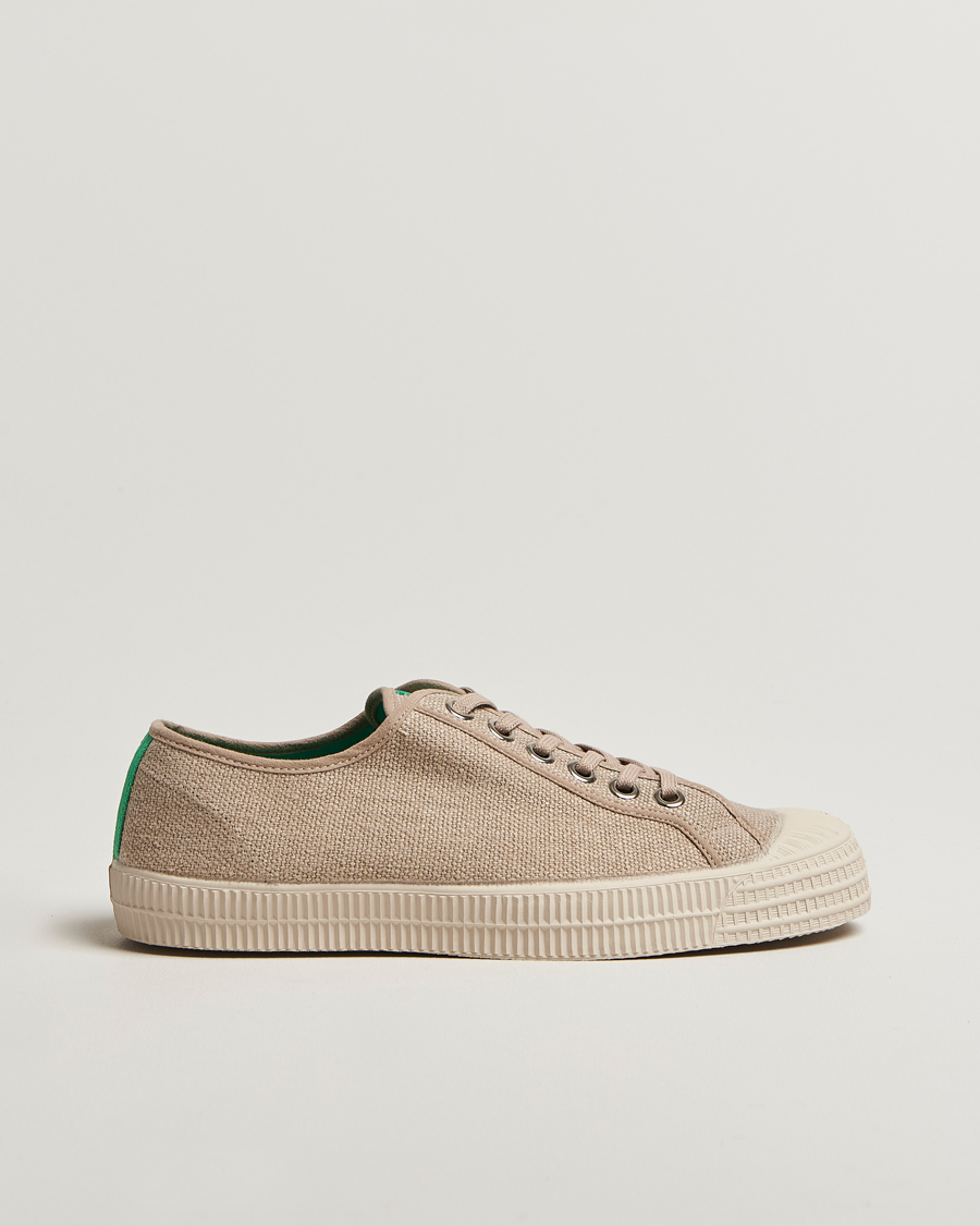 Uomini | Novesta Star Master Hemp Sneaker Beige | Novesta | Star Master Hemp Sneaker Beige