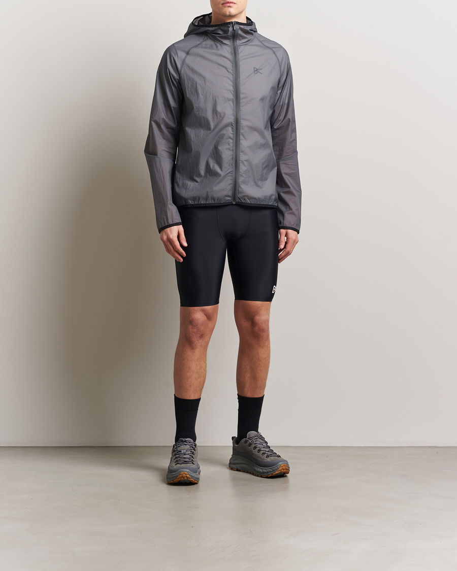Uomini | Pantaloncini | District Vision | 9 Inch Recycled Half Tights Black