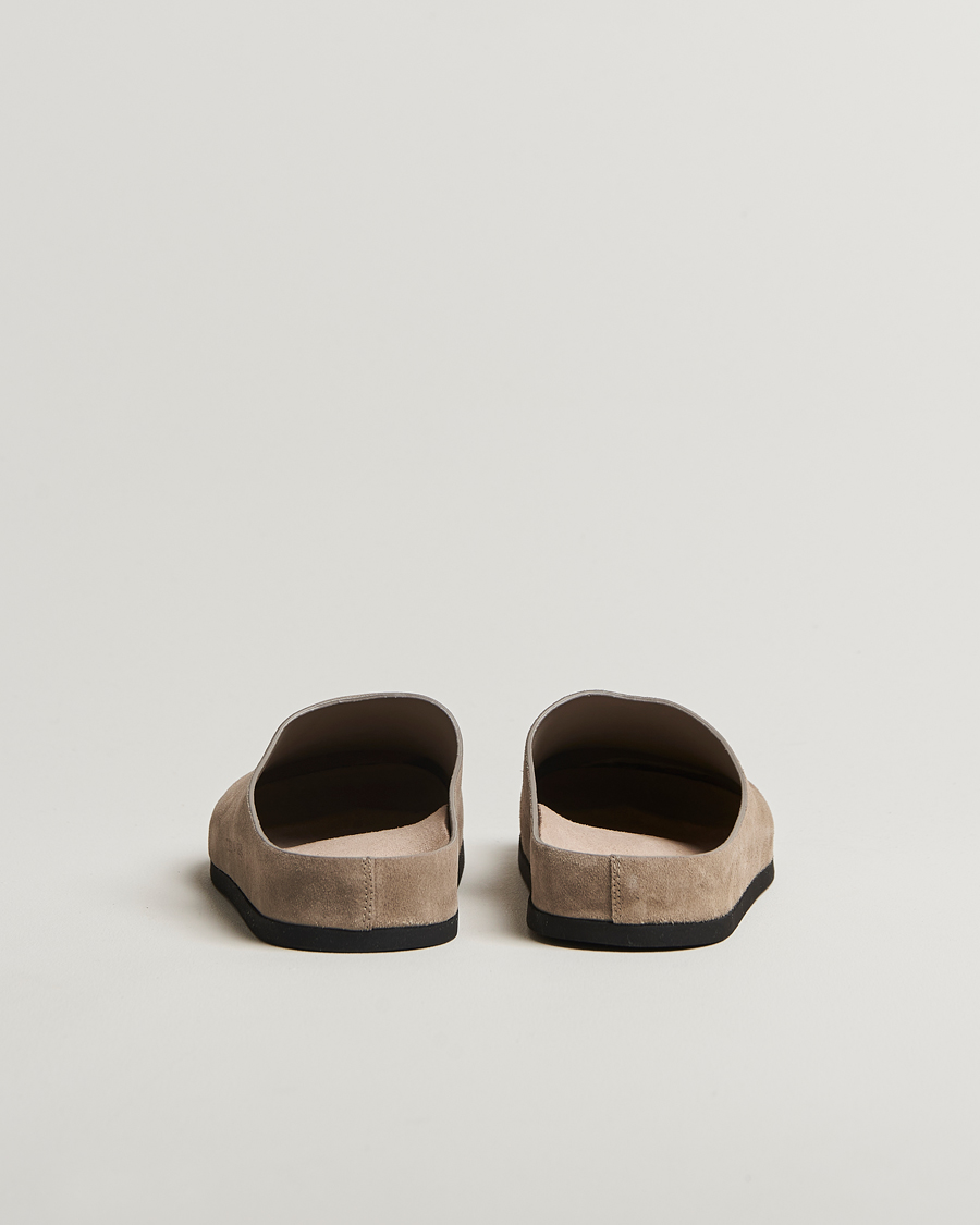 Uomini | Common Projects Suede Clog Taupe | Common Projects | Suede Clog Taupe