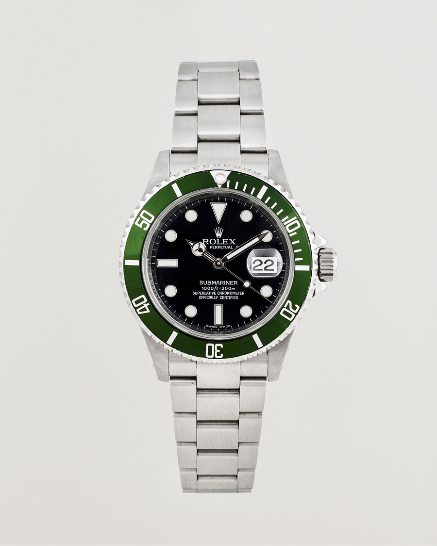 Uomini | Rolex Pre-Owned Submariner Date Kermit | Rolex Pre-Owned | Submariner Date Kermit