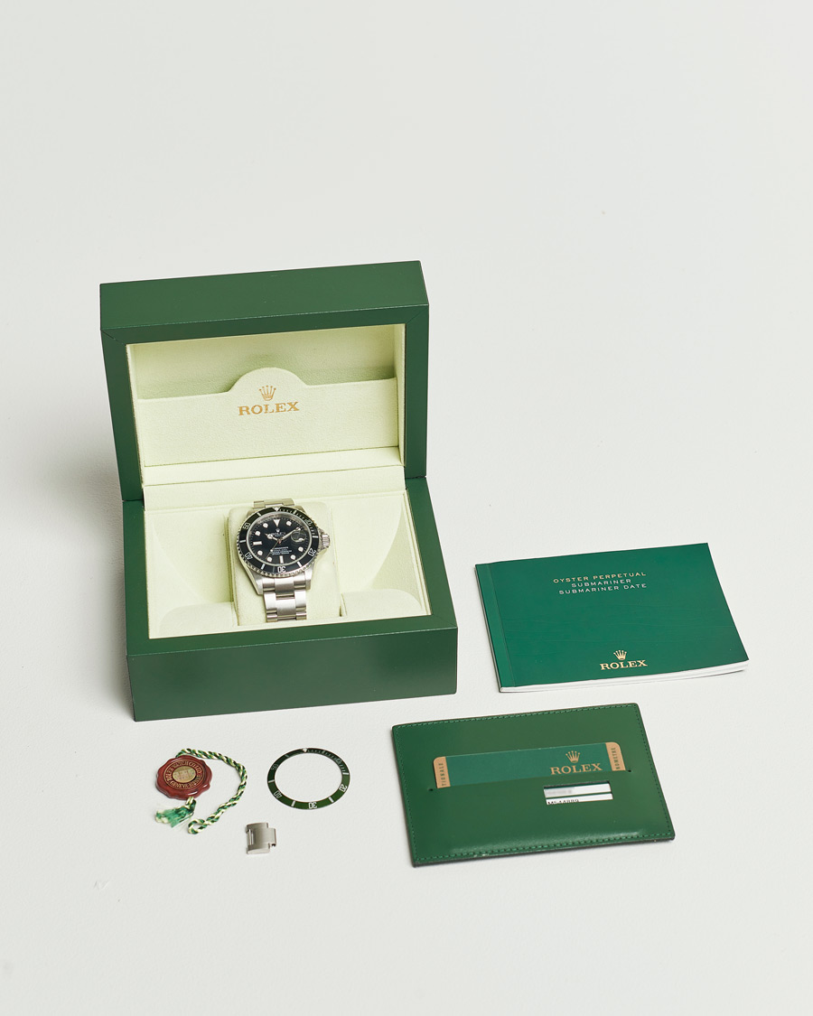 Uomini | Rolex Pre-Owned Submariner Date Kermit | Rolex Pre-Owned | Submariner Date Kermit