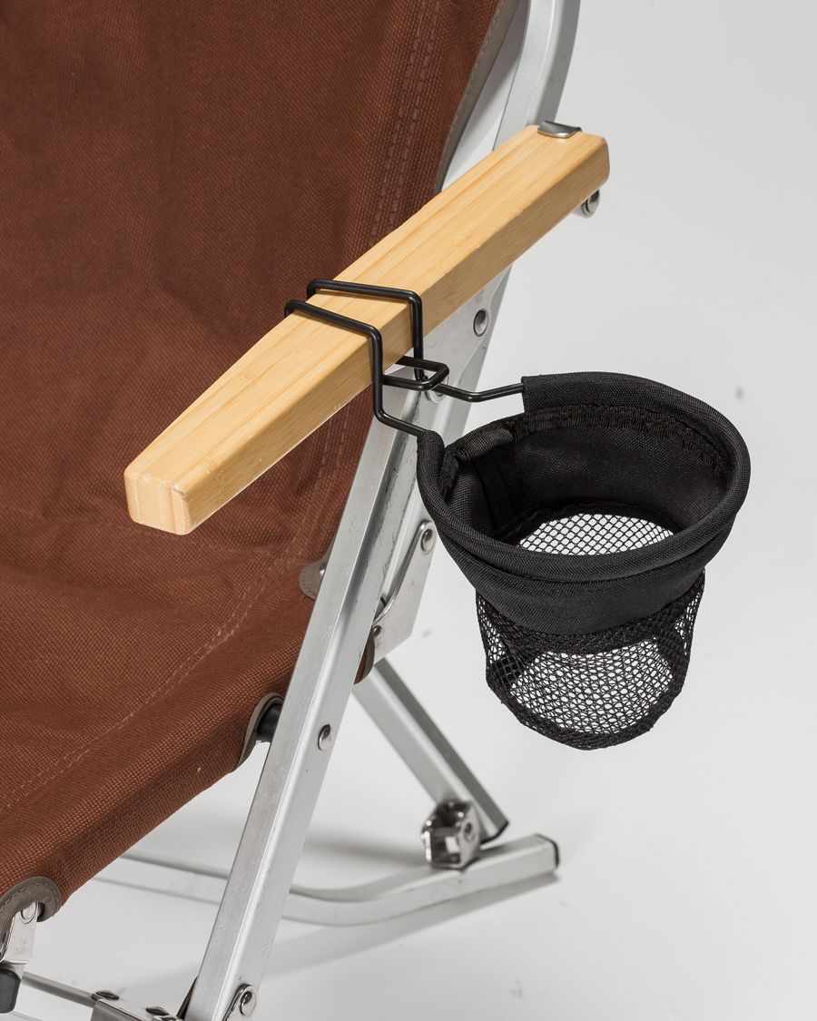 Uomini | Outdoor living | Snow Peak | Low Chair Cup Holder Black