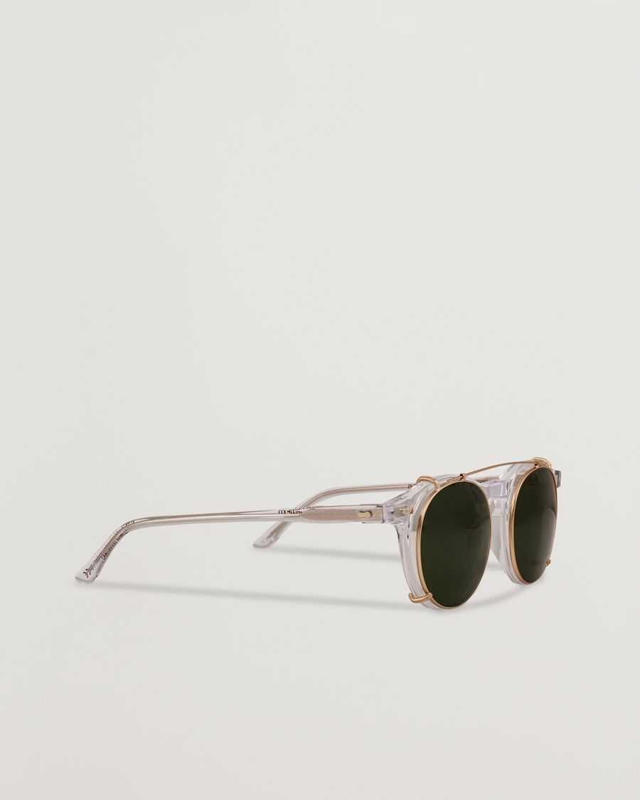 Uomini | TBD Eyewear Clip-ons Gold/Bottle Green | TBD Eyewear | Clip-ons Gold/Bottle Green