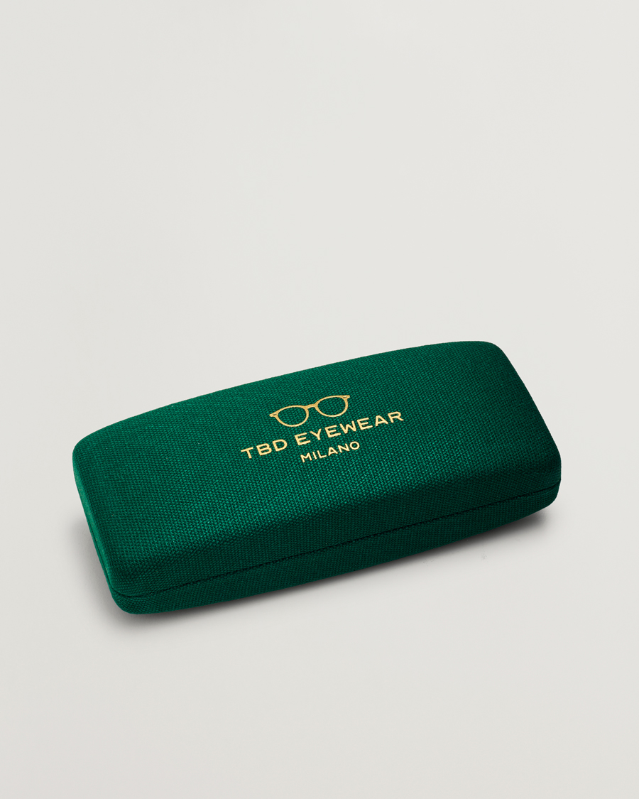 Uomini | TBD Eyewear Clip-ons Gold/Bottle Green | TBD Eyewear | Clip-ons Gold/Bottle Green