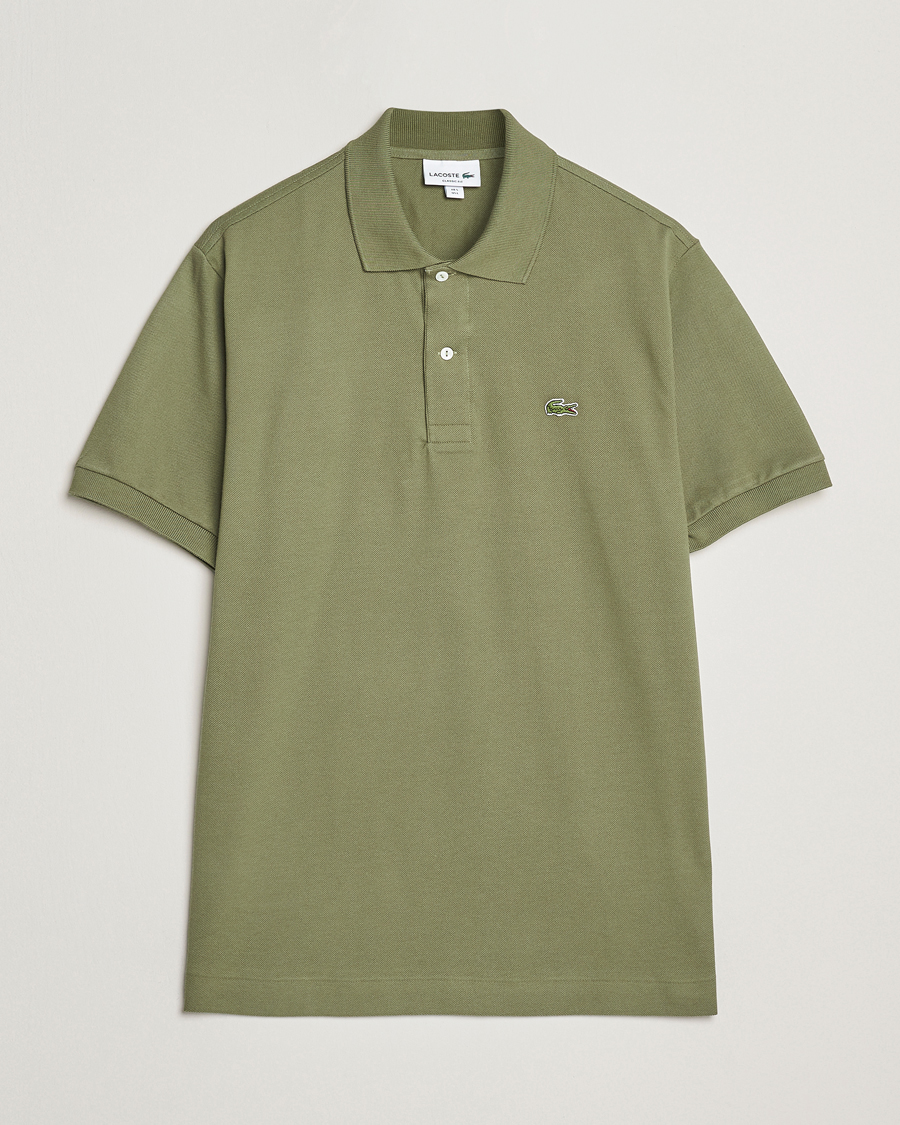 Uomini | Polo | Lacoste | Original Polo Piké Khaki Green