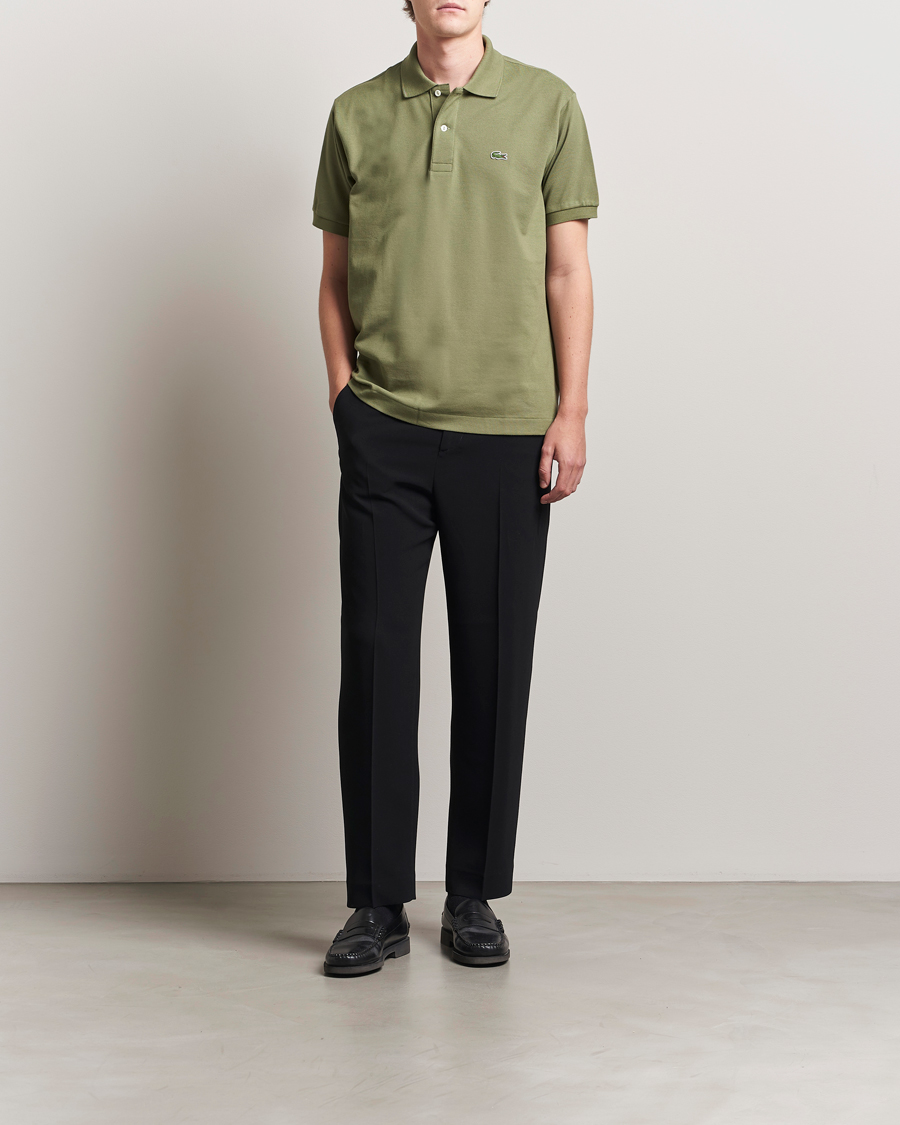 Uomini | Polo | Lacoste | Original Polo Piké Khaki Green