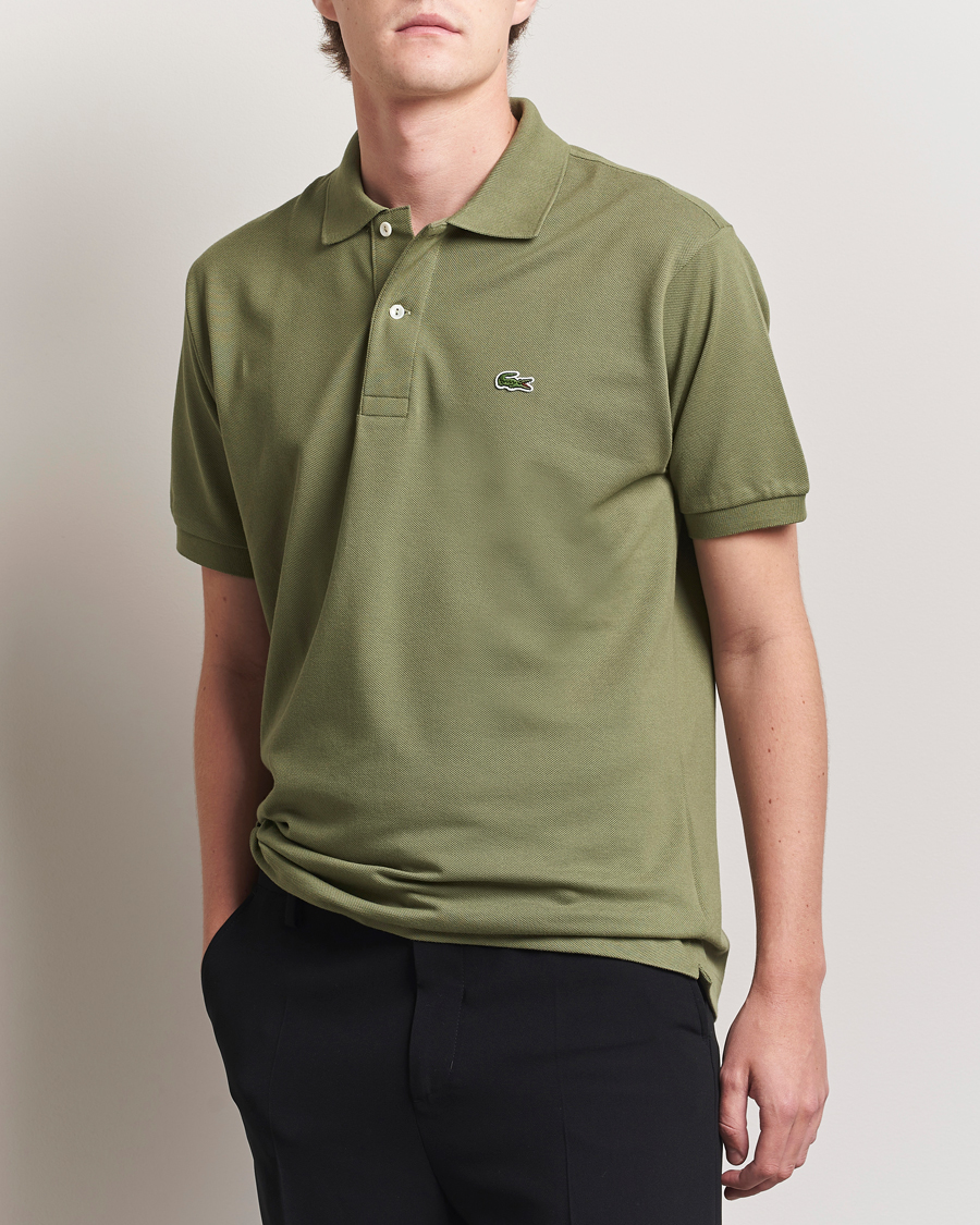 Uomini | Polo | Lacoste | Original Polo Piké Khaki Green