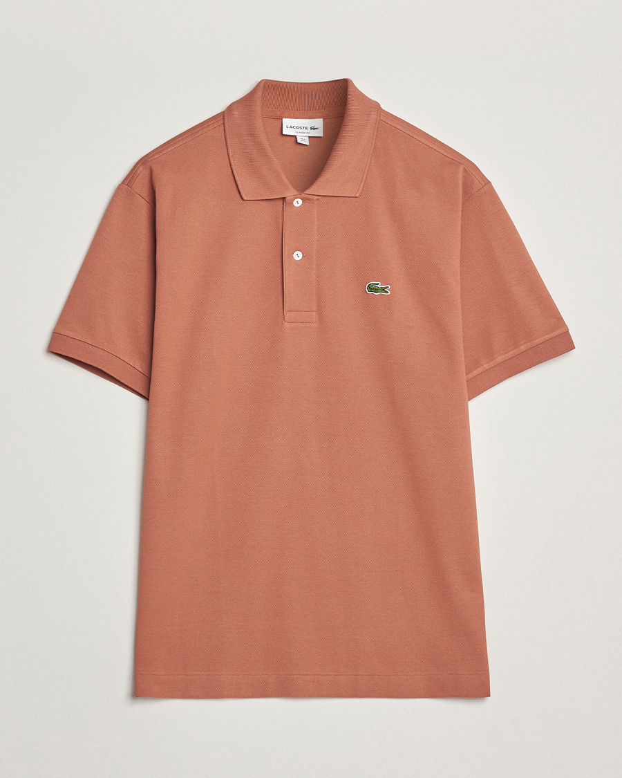 Uomini | Polo | Lacoste | Original Polo Piké Track Orange