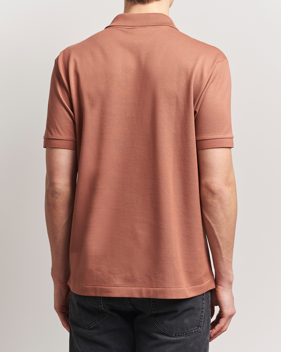 Uomini | Polo | Lacoste | Original Polo Piké Track Orange