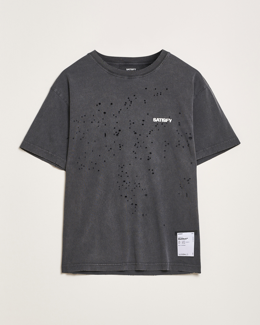 Uomini | T-shirt | Satisfy | MothTech T-Shirt Aged Black