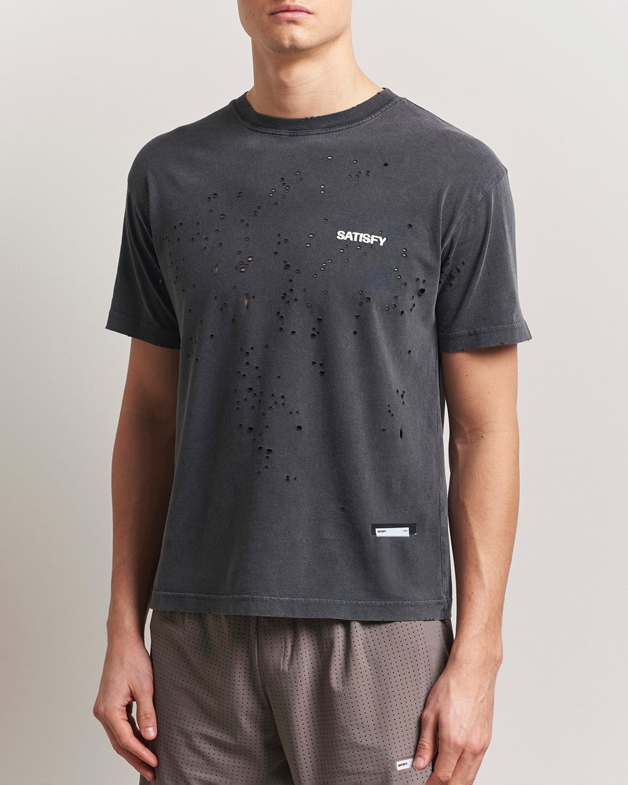 Uomini | T-shirt | Satisfy | MothTech T-Shirt Aged Black